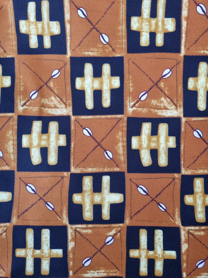 African Kente Wax Print Fabric - Odo Legacy