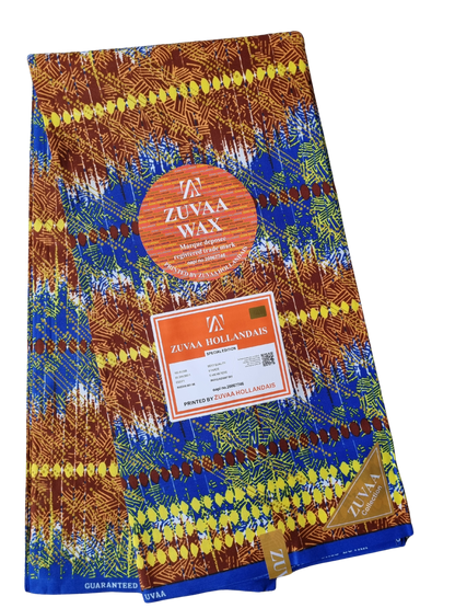 African Kente Wax Print Fabric - Eden Kente