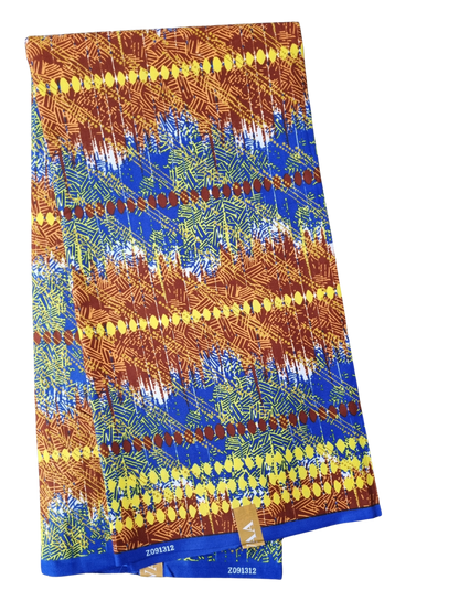 African Kente Wax Print Fabric - Eden Kente