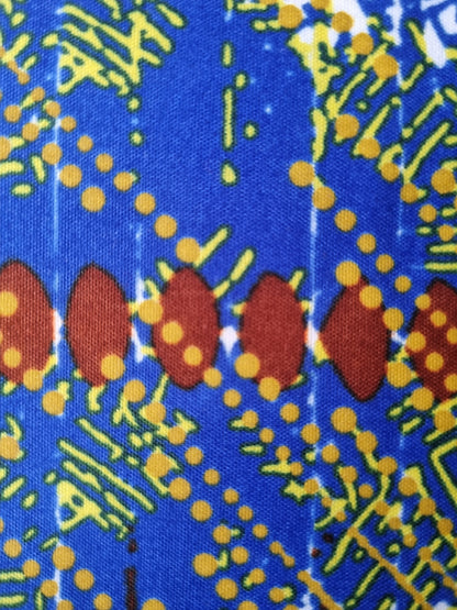 African Kente Wax Print Fabric - Eden Kente