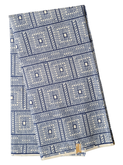 African Ankara Wax Print Fabric - Amani Charm