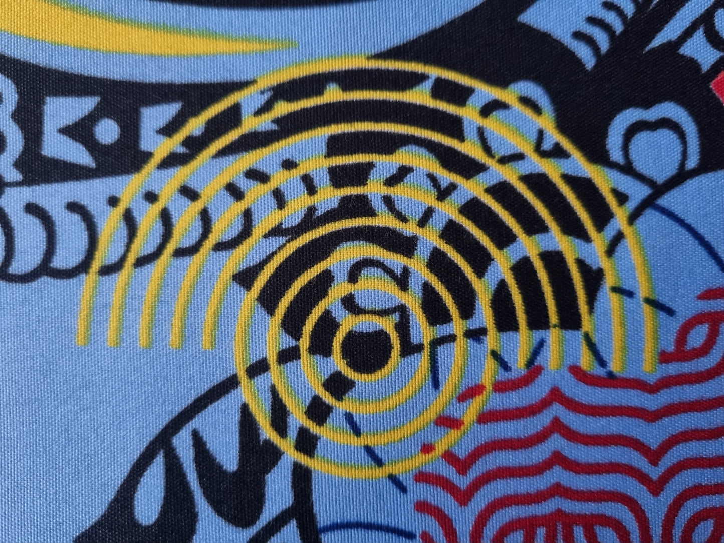 African Ankara Wax Print Fabric - Sanura Gleam