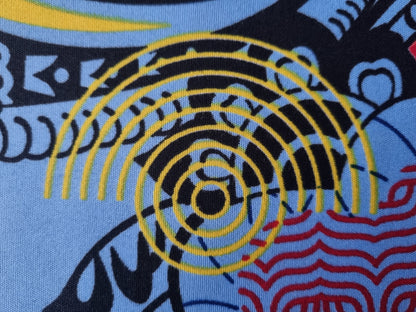 African Ankara Wax Print Fabric - Sanura Gleam