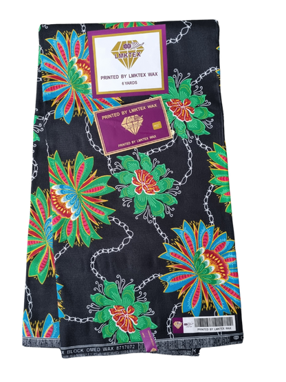 African Ankara Wax Print Fabric - Congo Beat