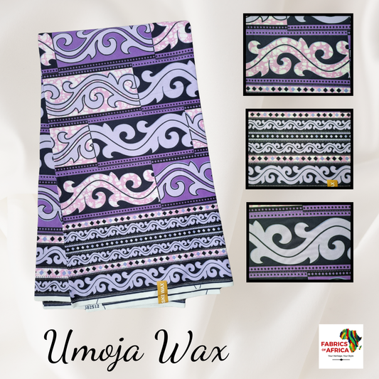 African Ankara Wax Print Fabric - Umoja Wax