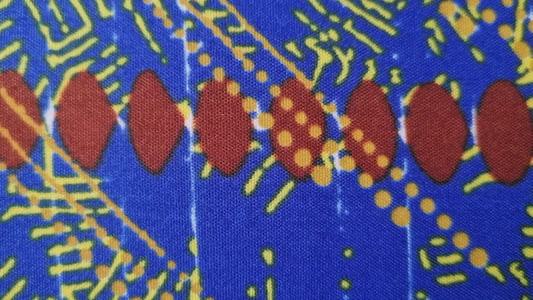 African Kente Wax Print Fabric - Eden Kente