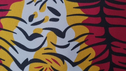 African Ankara Wax Print Fabric - Savanna Hunter