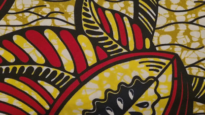 African Ankara Wax Print Fabric - Nubian Aura