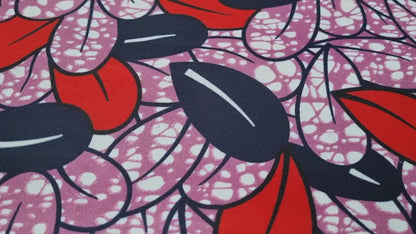 African Ankara Wax Print Fabric - Amara Glow